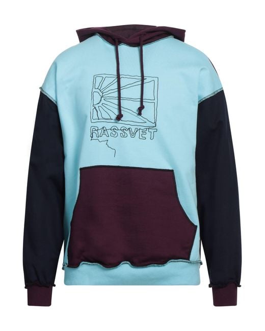 Rassvet (PACCBET) Blue Sweatshirt Cotton for men