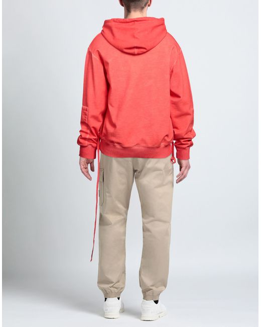 Helmut Lang Red Sweatshirt for men