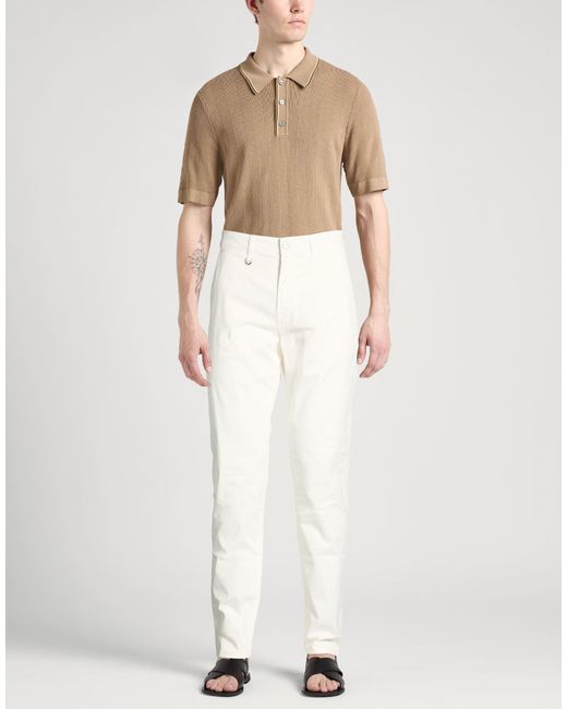 Siviglia White Trouser for men