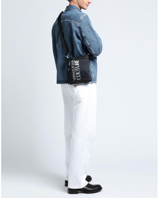 Versace Jeans Couture Black Cross-Body Bags for men