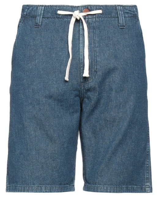 Wrangler Blue Denim Shorts for men