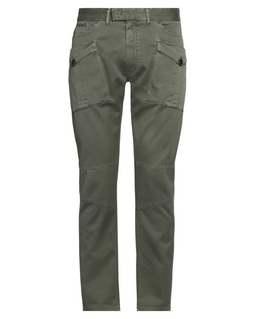 Messagerie Green Pants Cotton, Lyocell, Elastane for men
