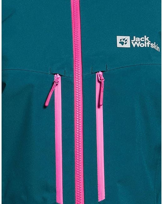 Jack Wolfskin Blue Jacket Polyester