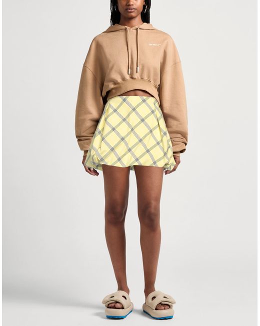 MSGM Metallic Mini Skirt