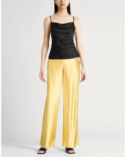 Max Mara Yellow Pants