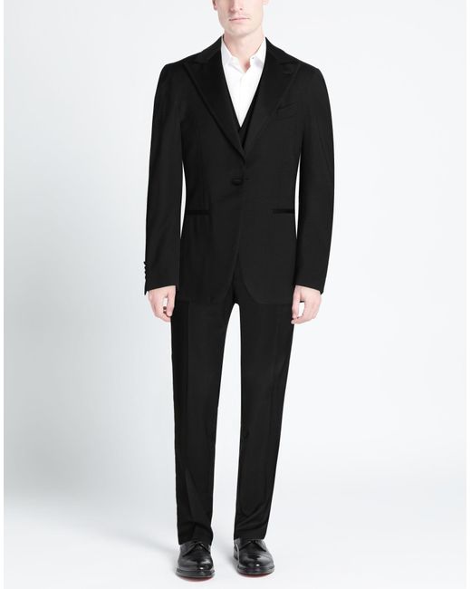 Gabriele Pasini Black Suit for men