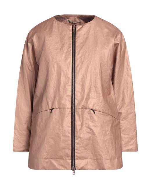 Herno Pink Jacket Linen, Polyurethane, Polyamide, Metallic Fiber, Elastane