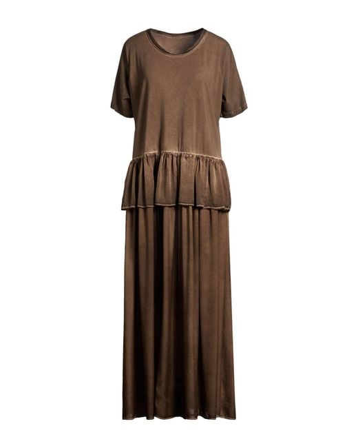 Uma Wang Brown Maxi Dress