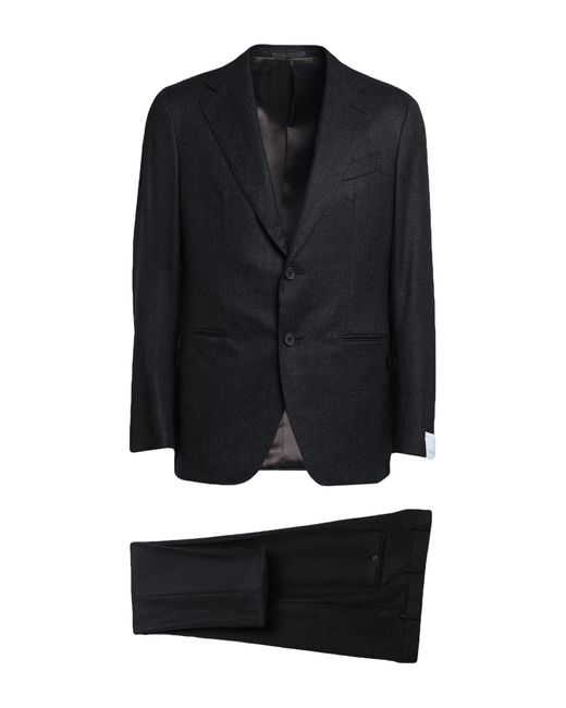 Caruso Suit in Black for Men Lyst UK