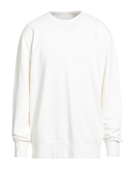 C P Company White Sweatshirt Cotton for men