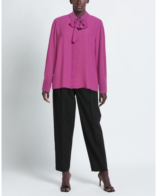 Soallure Pink Shirt Polyester