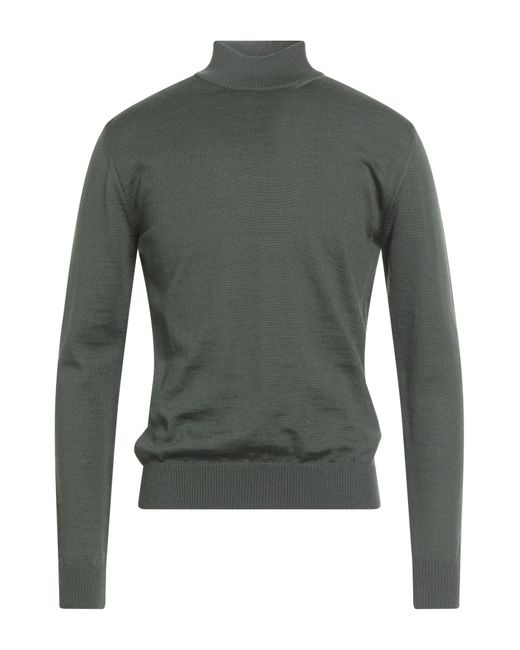 Luigi Borrelli Napoli Rollkragenpullover in Green für Herren