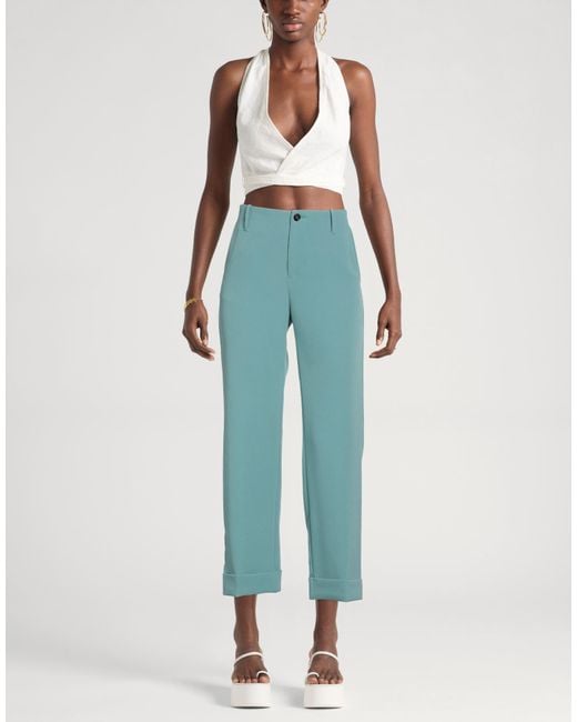 Berwich Blue Light Pants Polyester, Elastane