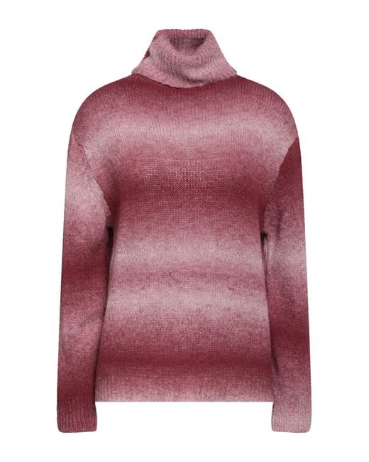 EBARRITO Red Turtleneck