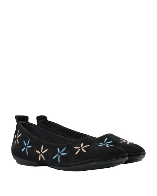 Camper Black Ballet Flats