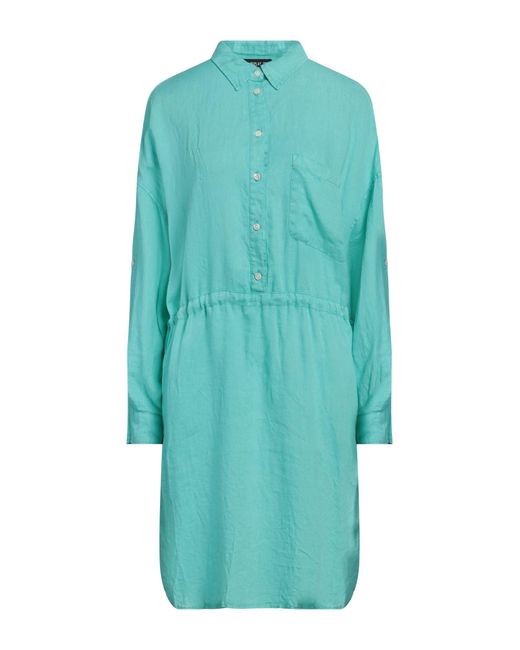 Replay Blue Midi-Kleid
