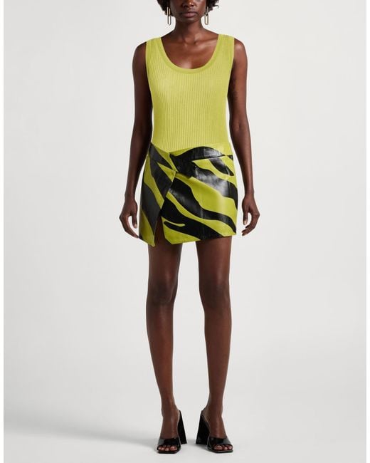 Pinko Green Top Cotton, Polyamide