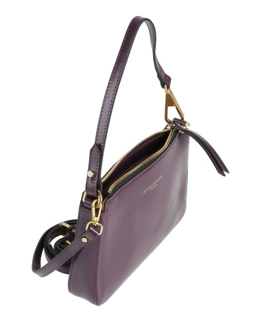 Borsa A Mano di Gianni Chiarini in Purple