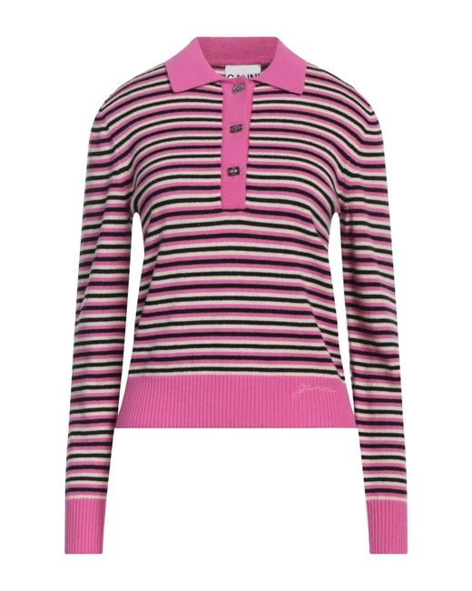 Pullover Ganni en coloris Red