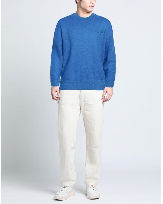 Off-White c/o Virgil Abloh Blue Sweater for men