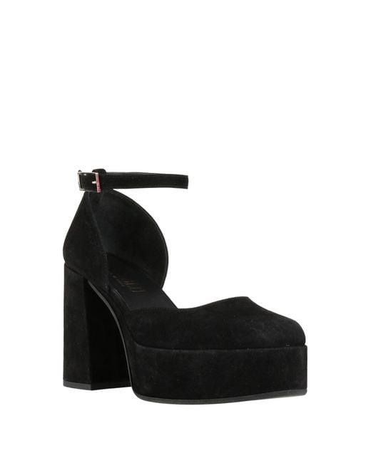 Loriblu Black Pumps Leather