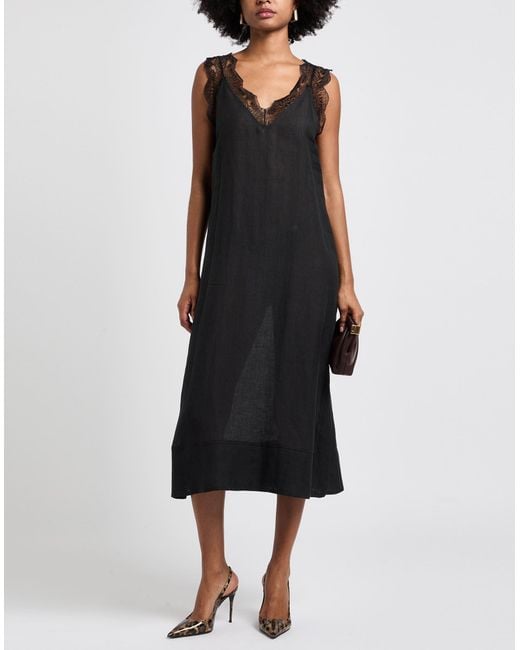 Robe midi Beatrice B. en coloris Black