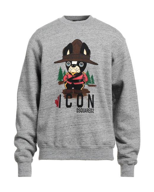 DSquared² Gray Sweatshirt for men