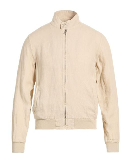 120% Lino Natural Jacket Linen for men