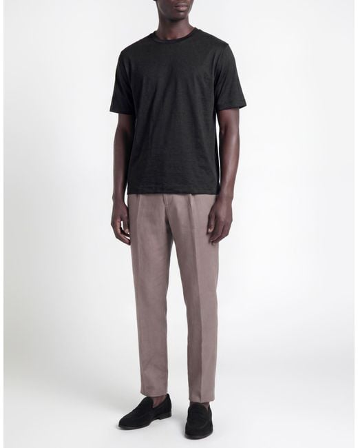 Daniele Fiesoli Black Lab T-Shirt Merino Wool for men