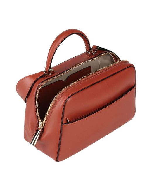 Valextra Red Handbag