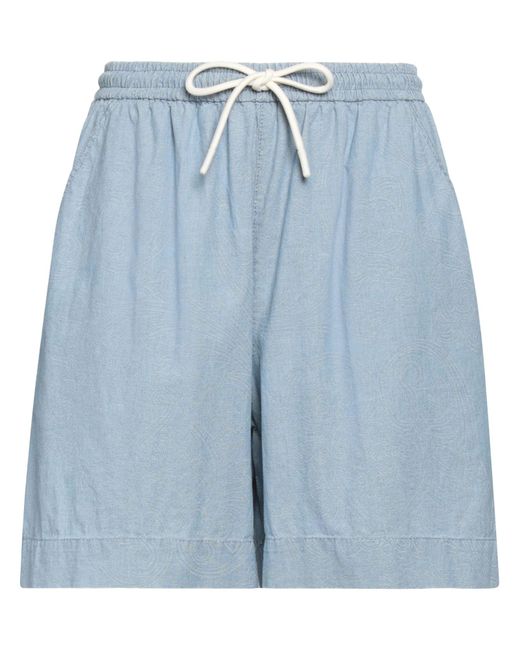 Circolo 1901 Blue Shorts & Bermuda Shorts Cotton