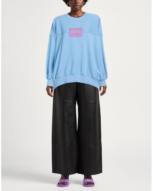 Versace Jeans Couture Blue Sweatshirt