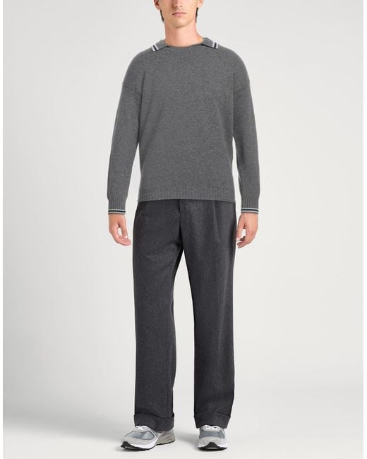 Fedeli Pullover in Gray für Herren