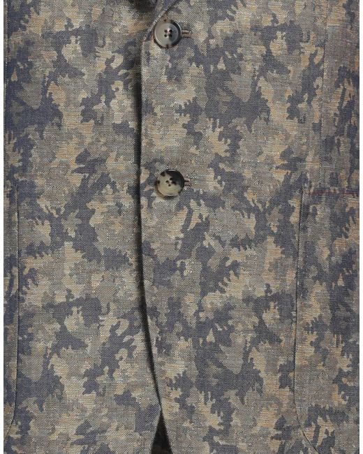 Isaia Gray Blazer for men