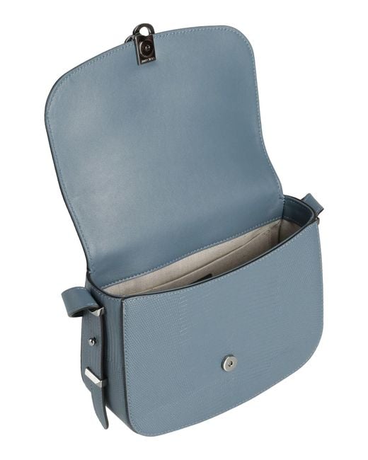 Jimmy Choo Blue Cross-Body Bag Calfskin