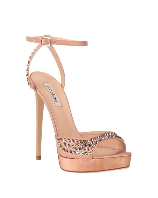 Ninalilou Pink Sandals