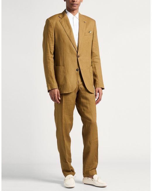 Bob Metallic Suit Linen for men