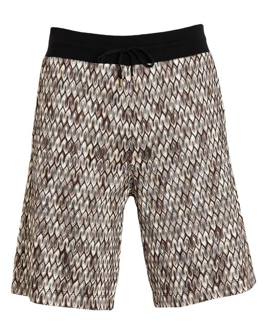 Missoni Gray Shorts & Bermuda Shorts Viscose for men