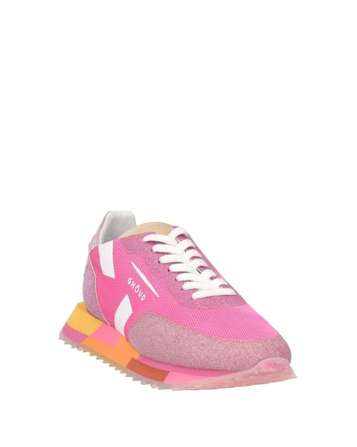 GHOUD VENICE Pink Trainers