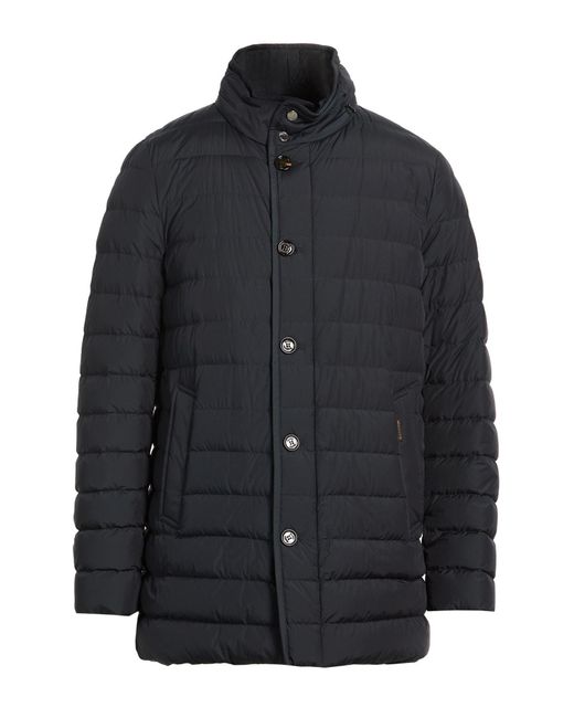 Moorer Black Puffer Polyamide, Polyethylene, Polyurethane for men