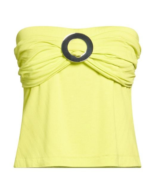 Top Clips More de color Yellow