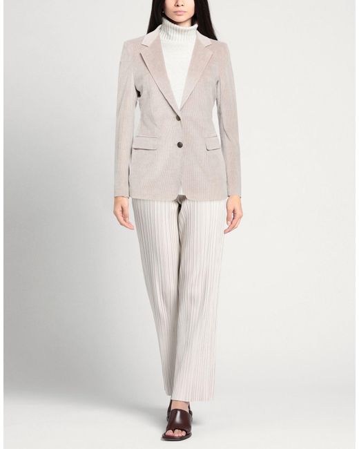 Tagliatore 0205 Natural Blazer Cotton, Cashmere, Elastane
