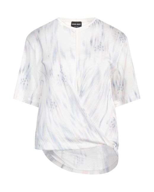 Camiseta Giorgio Armani de color White