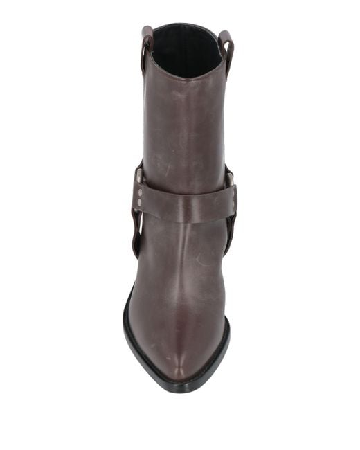 P.A.R.O.S.H. Brown Ankle Boots