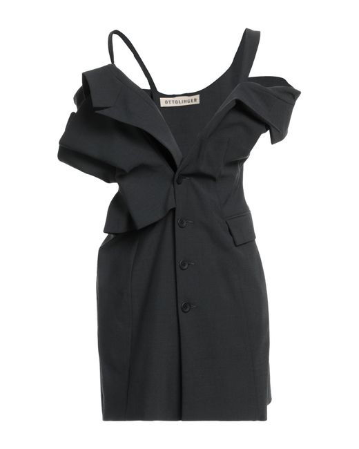OTTOLINGER Black Mini Dress