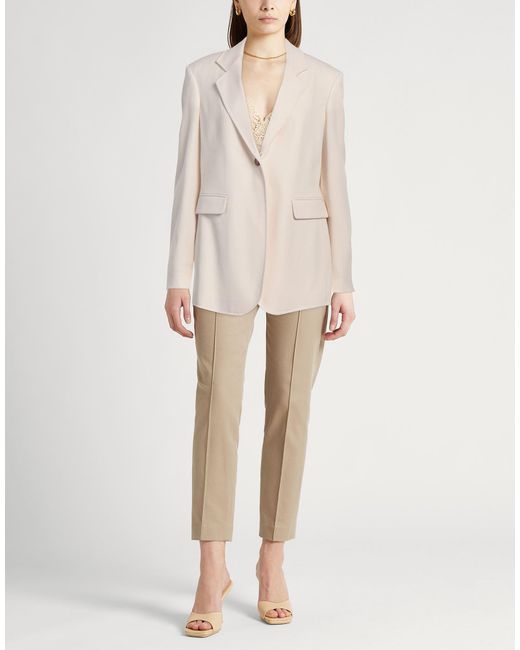 Alysi Natural Crème Blazer Virgin Wool
