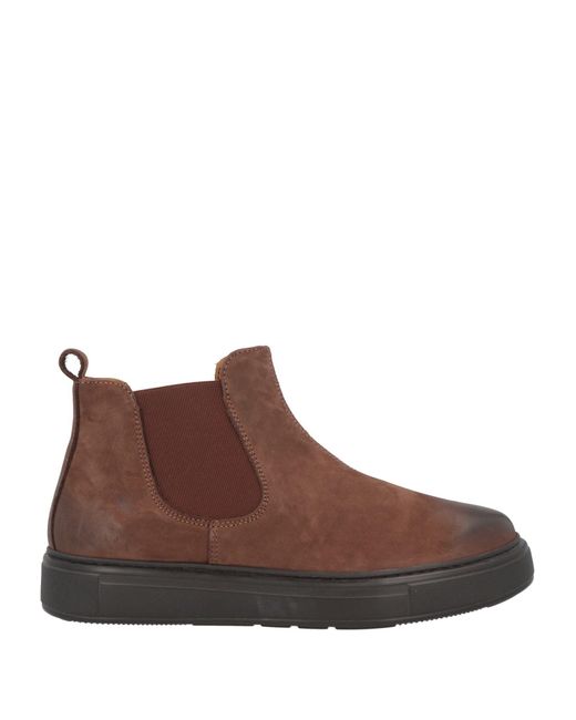 Roberto Botticelli Brown Ankle Boots for men