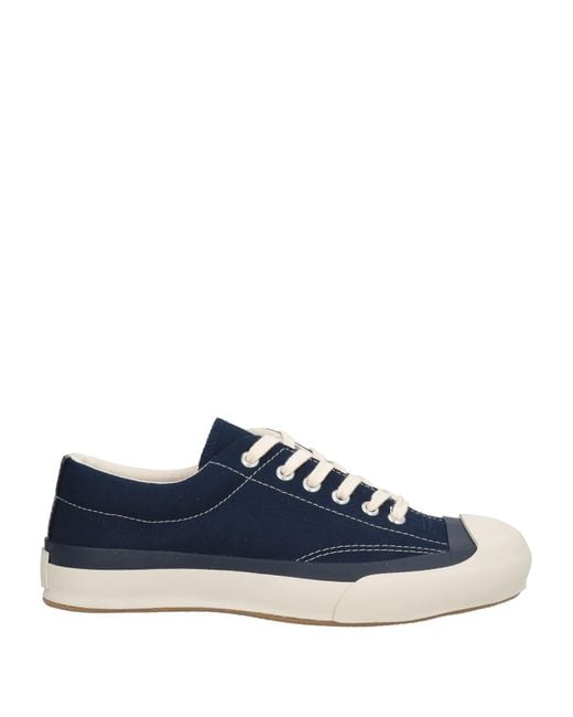 Moonstar Blue Sneakers Textile Fibers