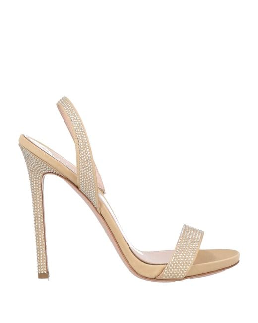 Gedebe White Sandals