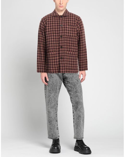 Camisa Universal Works de hombre de color Purple